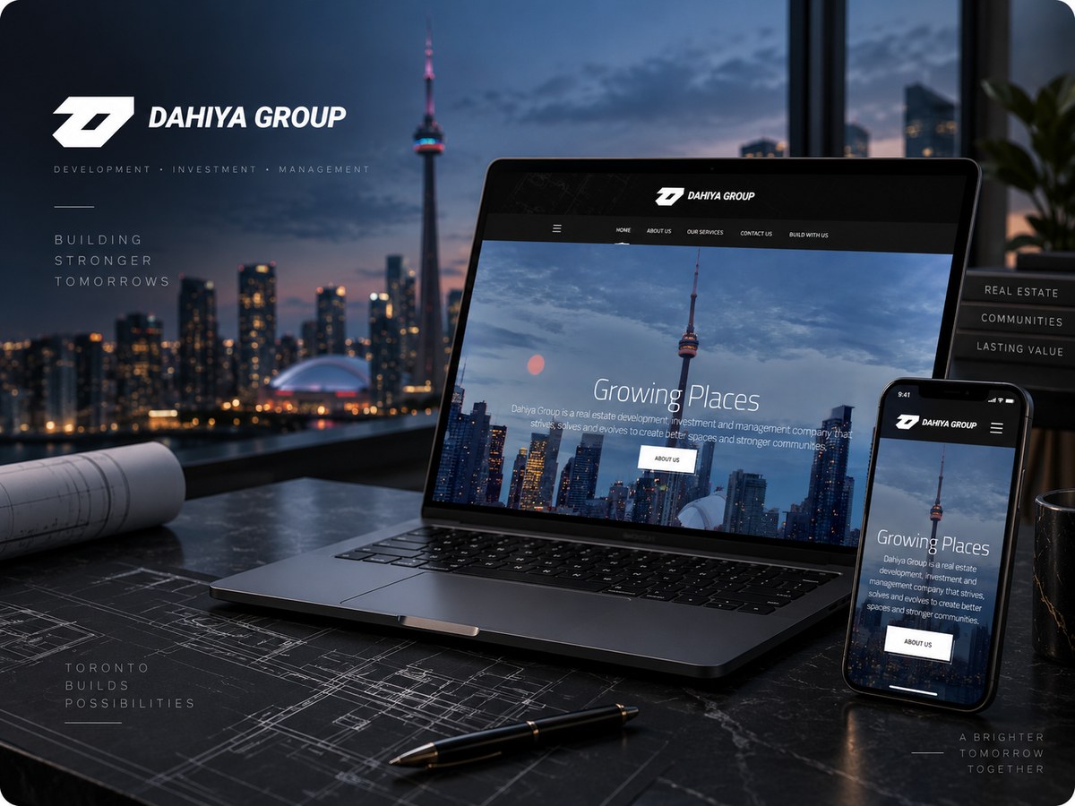 Dahiya Group website by Kingsland